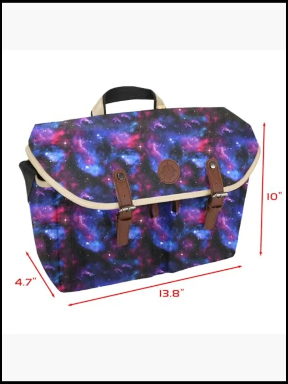 RPG Messenger Bag for Dungeons & Dragons - Fits Handbooks, Binders, Dice